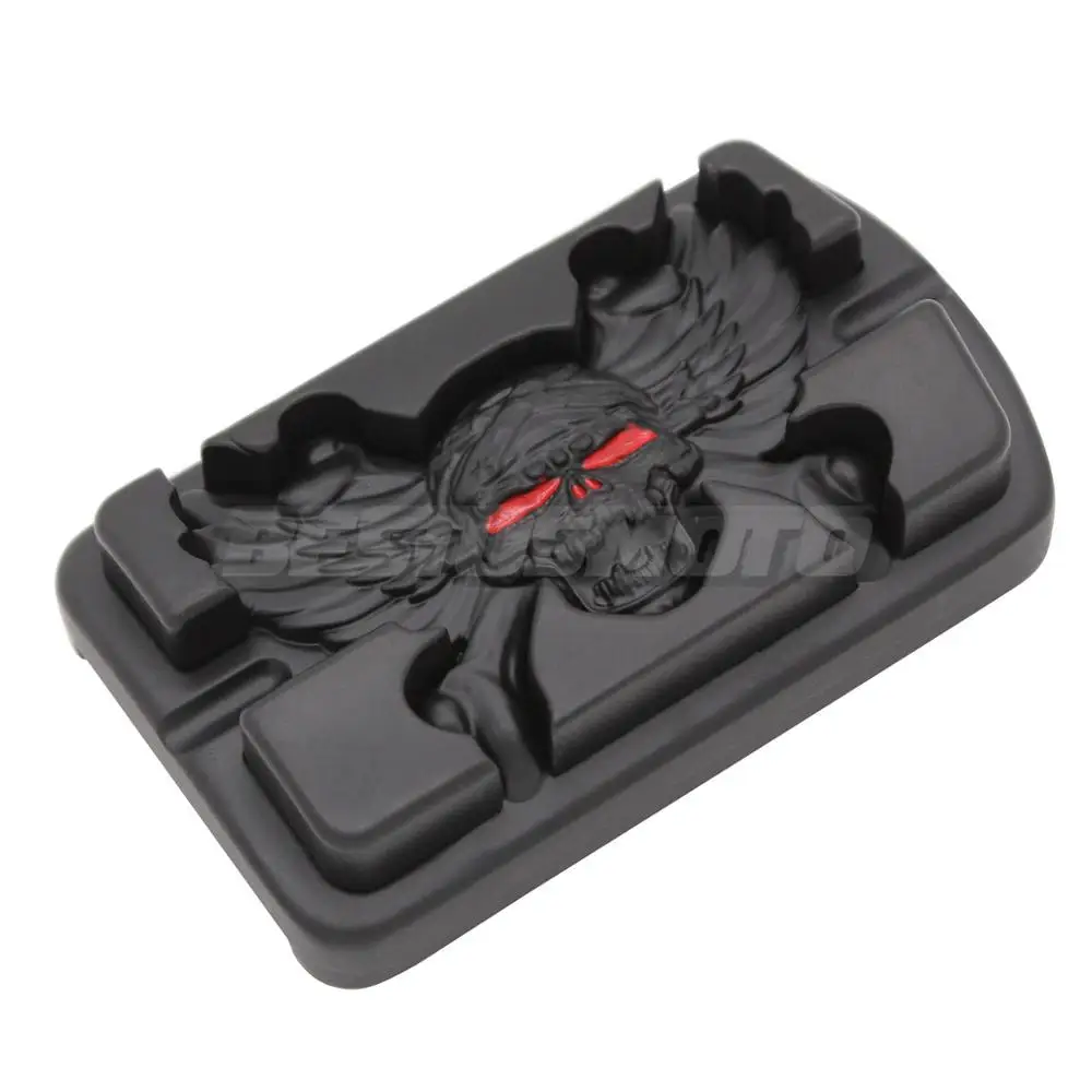 Motorcycle Footpegs Brake Pedal Pad Cover For Harley Dyna Switchback FLD Fatboy FLSTF Heritage Softail Classic FLSTC Road Glide view 4