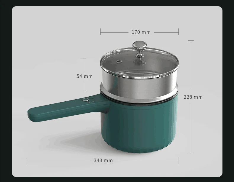 2層電気鍋,焦げ付き防止,ポータブル,マルチストーブ,220v