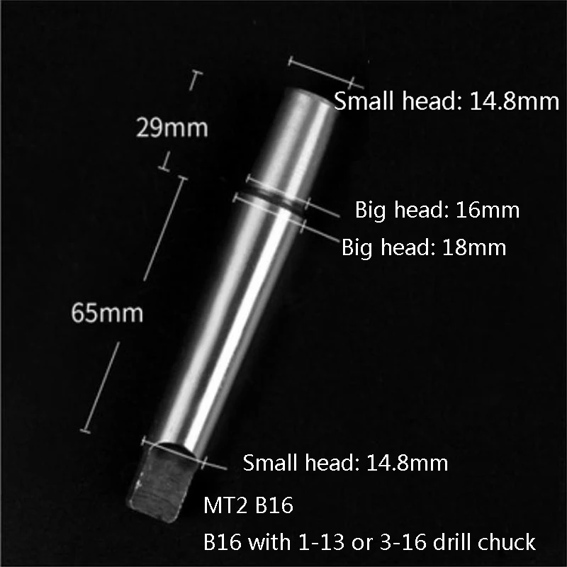 

1PC Bench Drill Accessories Brand New High Quality ZQ4125 Bench Drilling Machine MT2/MT3 Connecting Rod 16MM Drill Chuck Key