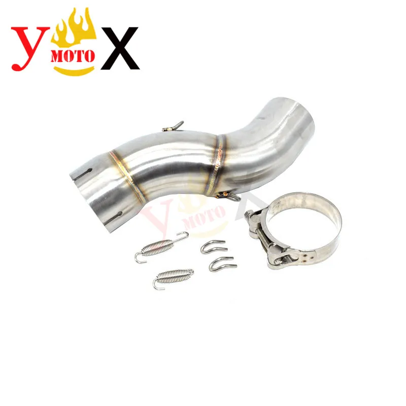 

Motorcycle Slip On Middle Link Pipe Mid Exhaust Pipes Muffler Escape For BMW R1250GS ADV R1250R R1250RS R1250RT 2019-2020