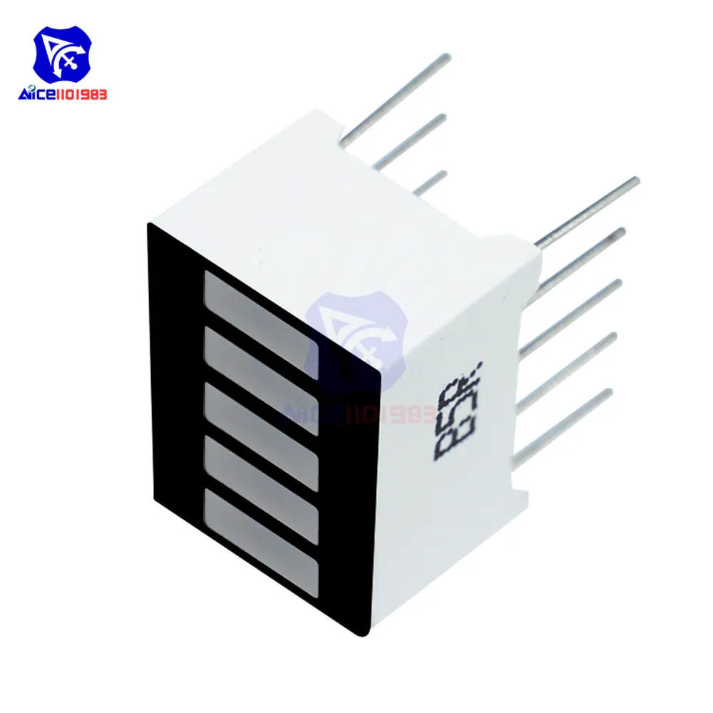 Рисунок 5 - 5-сегментный светодиодный индикатор