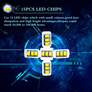 IJDM White W5W Fehler LED LED CANBUS 12V-32V 168 T10 LED für BMW Mini Cooper F54 F55 F56 R52 R53 R55 R56 Parkleuchten 8 Hauptverkaufsmini Cooper F56 Lichter - №2