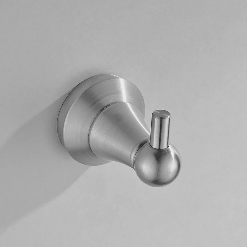 304 Stainless Steel Clothes Hook Bathroom Hardware Robe Hooks Hat Hook Door Hook Rack