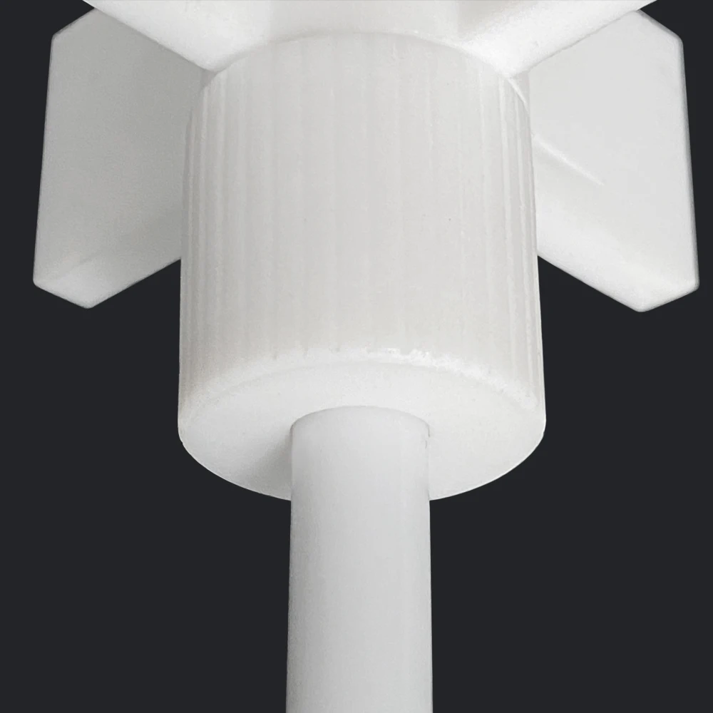 Experimentelle Ausrüstung PTFE Rühren Paddel Kreuz Platte Rührstab Lehre Instrument Größe 370*67mm