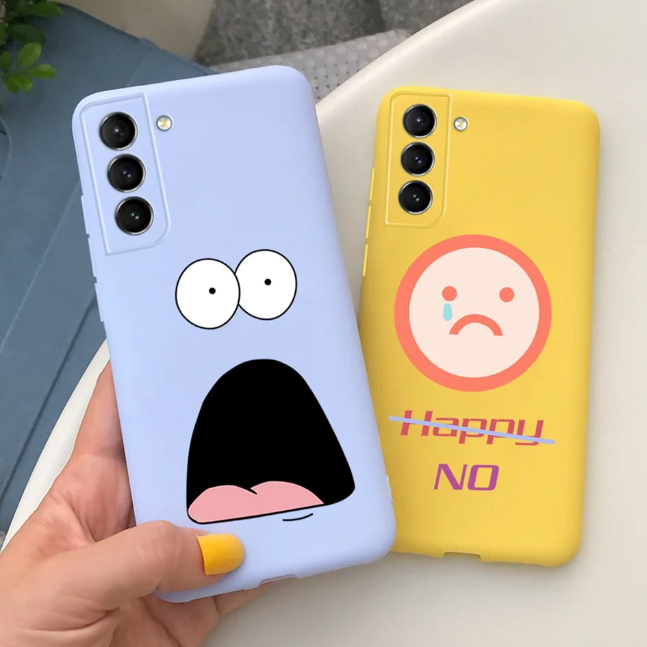 For Samsung Galaxy S21 FE S21+ S 21 5G Case Shockproof Funda Love Heart Silicone Slim Soft Cover For Galaxy S21 Plus S 21 Bumper