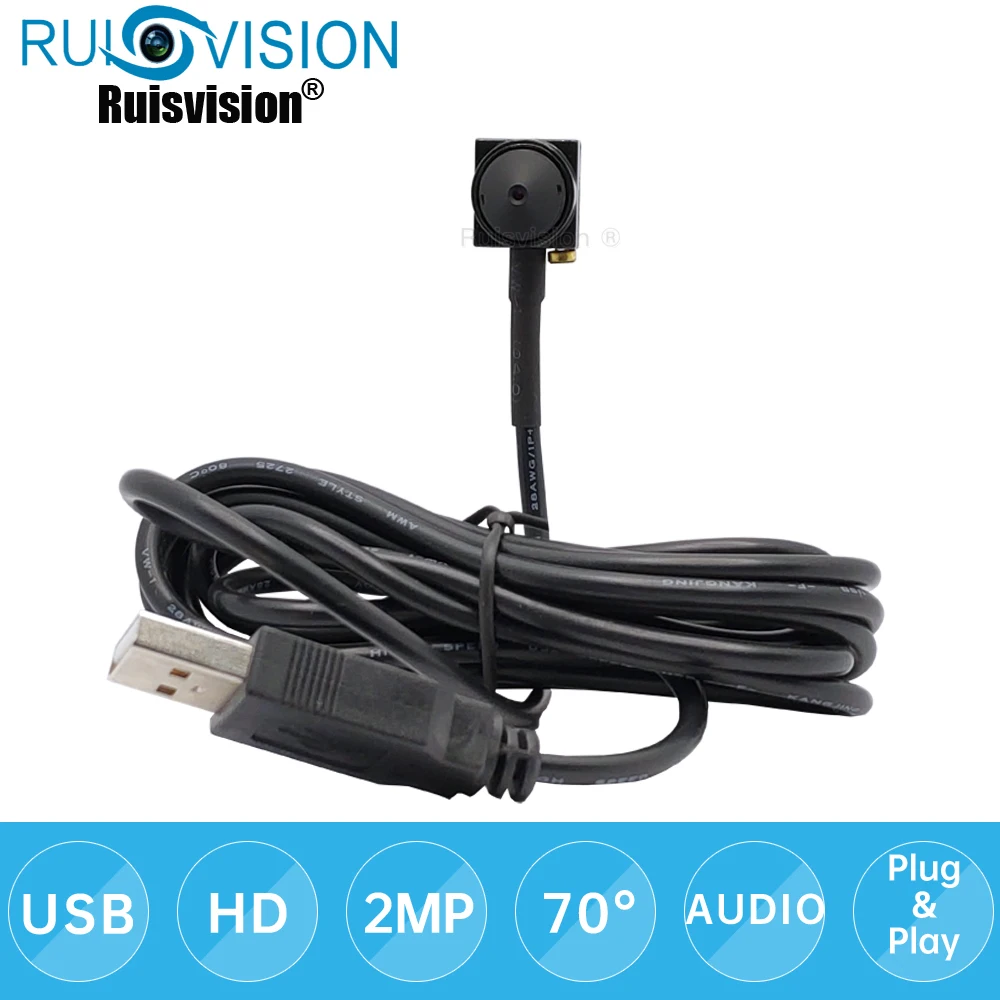 HD1080P/2MP USB 2.0 MINI Camera 3.7MM Lens Mini USB CCTV Camera With USB Webcam For use Windows Computer PC Laptop