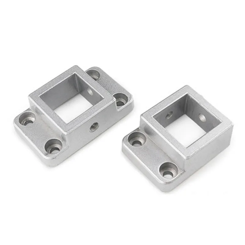 1Pcs 3030/4040อลูมิเนียมโปรไฟล์ฐานการเชื่อมต่อสนับสนุนเท้าหน้าแปลนฐานเท้าเท้า