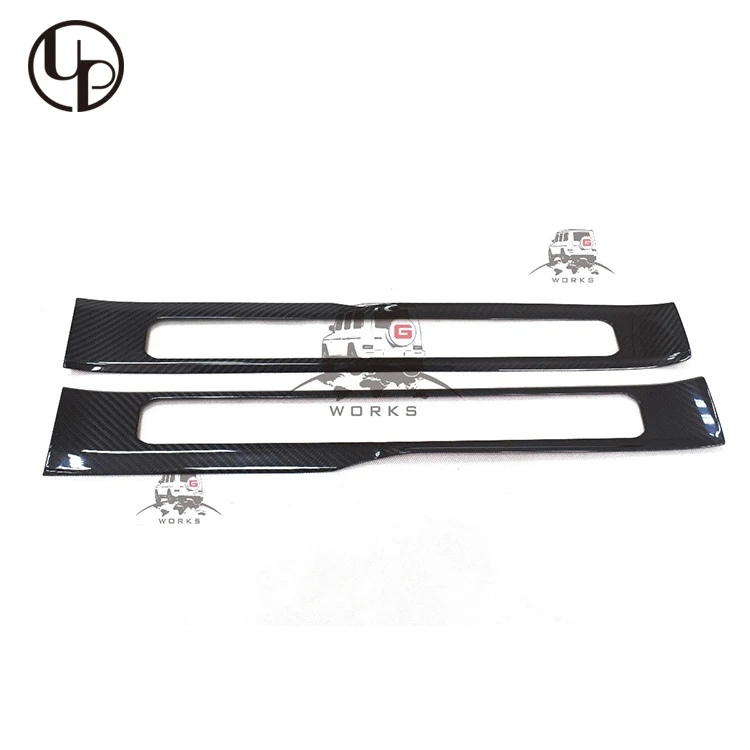 G-class W464 door sill base covers g- class W464 W463A G63 G500 2019-2021y car exteriors accesories material dry carbon