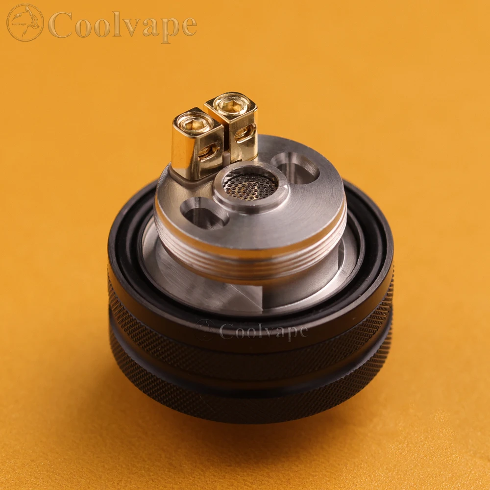 Original THC Tauren MTL RTA 24mm Atomizer 2ml Capacity 316ss Single Coil Rebuildable 360 Variable Airflow MTL/RDL Vape Tank