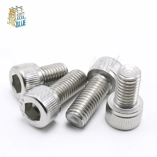 10 Uds. Rosca gruesa de EE. UU. UNC 1/4-20 * L 304 A2-70 tapa hexagonal de acero inoxidable tornillo de cabeza Allen longitud del perno = 5/16 ""- 4""