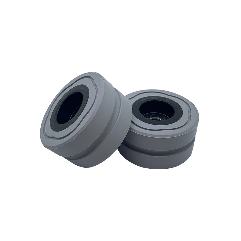 الأسطوانة المطاطية لآلة النطاقات الحافة ، عجلة الصحافة الناقل ، SCM ، 48x8x25 مللي متر ، 10 قطعة