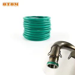OTOM For Koshine 150 2 Stroke Chinese Motorcycle Exhaust Silencer Rubber Seal Exhaust Manifold Gasket Muffler O-Ring Pack of 10