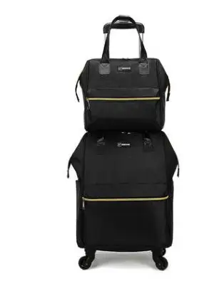 women Travel Luggage bag sets carry on hand luggage women rolling luggage women travel Trolley Bags on wheels wheeled backpack