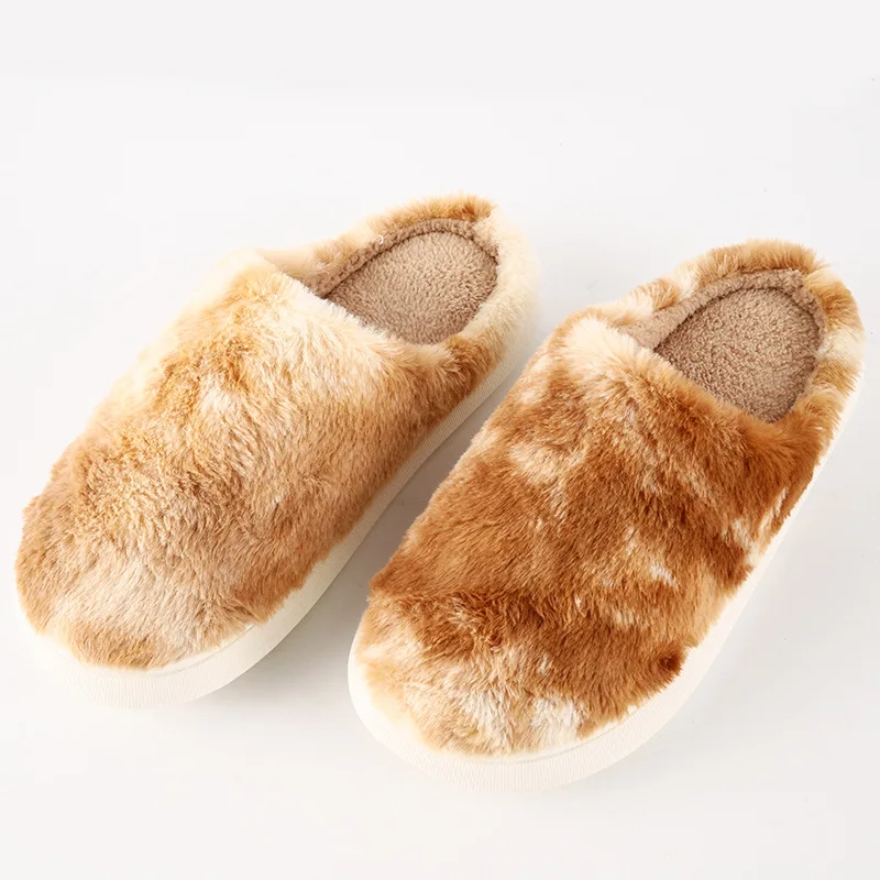 Mannen En Vrouwen Nieuwe Slippers Winter Trendy Katoen Slippers Grote Maat Liefhebbers Schoenen Cartoon Huis Slippers