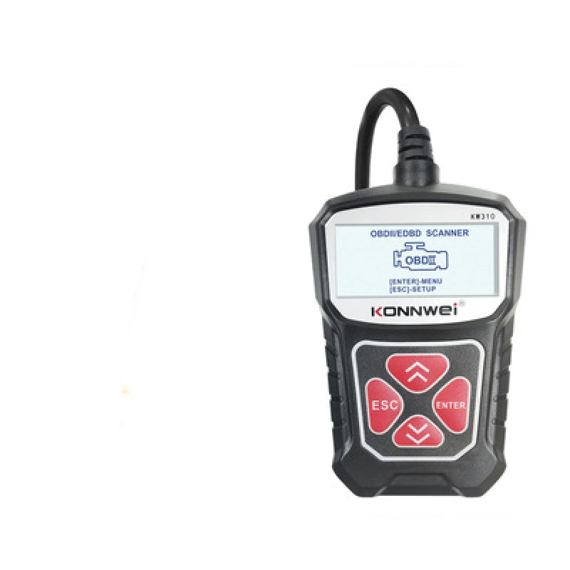 The new seven languages KONNWEI KW310 V310 V309 MS309 car trouble reading code card scanner