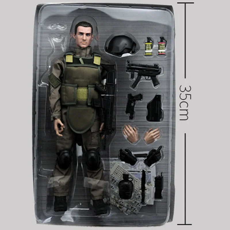 Sammlung NB01A NB02A NB03A NB04 NB05 1/6 Militär Armee Kampf Swat Polizei Soldat ACU Kräfte Abbildung Modell Action Figur Spielzeug