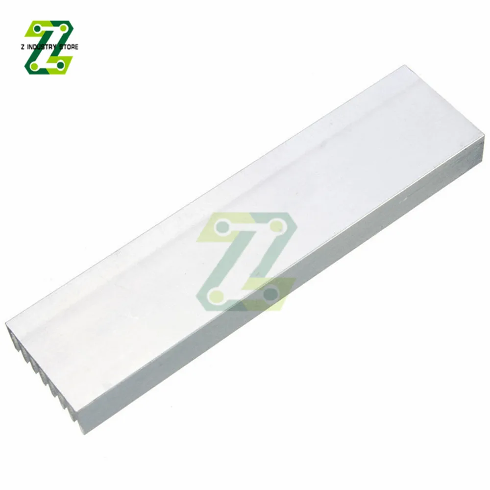100x25x10 مللي متر المبرد مبادل حراري من الألومنيوم مقذوف بالوعة الحرارة ل LED الإلكترونية تبديد الحرارة التبريد برودة