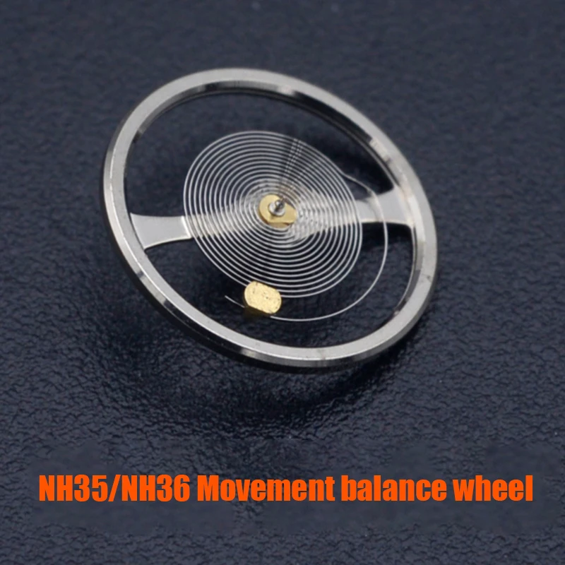 Seiko nh35 nh36 Movement balance wheel with Hairspring Brand New Watch Balance Wheel fit Seiko nh35 nh36 Movement Men\'s Watches