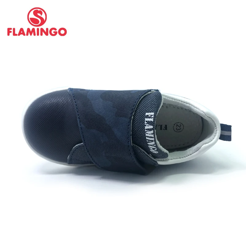 FLAMINGO-Respirável Hook and Loop Shoes para Meninos, Ortopedia, Ao Ar Livre, Casual, Meninos, Tamanho 19-24, Frete Grátis, 201P-SW-1796