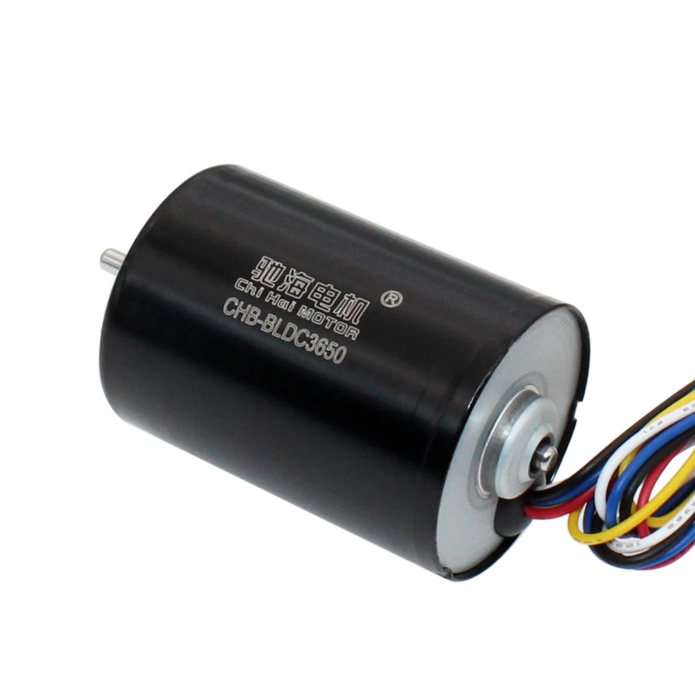 36MM BLDC3650 4-pole DC Brushless Motor 12V 24V Built-in drive long life DIY Motor CW/CCW 12/24MM Shaft