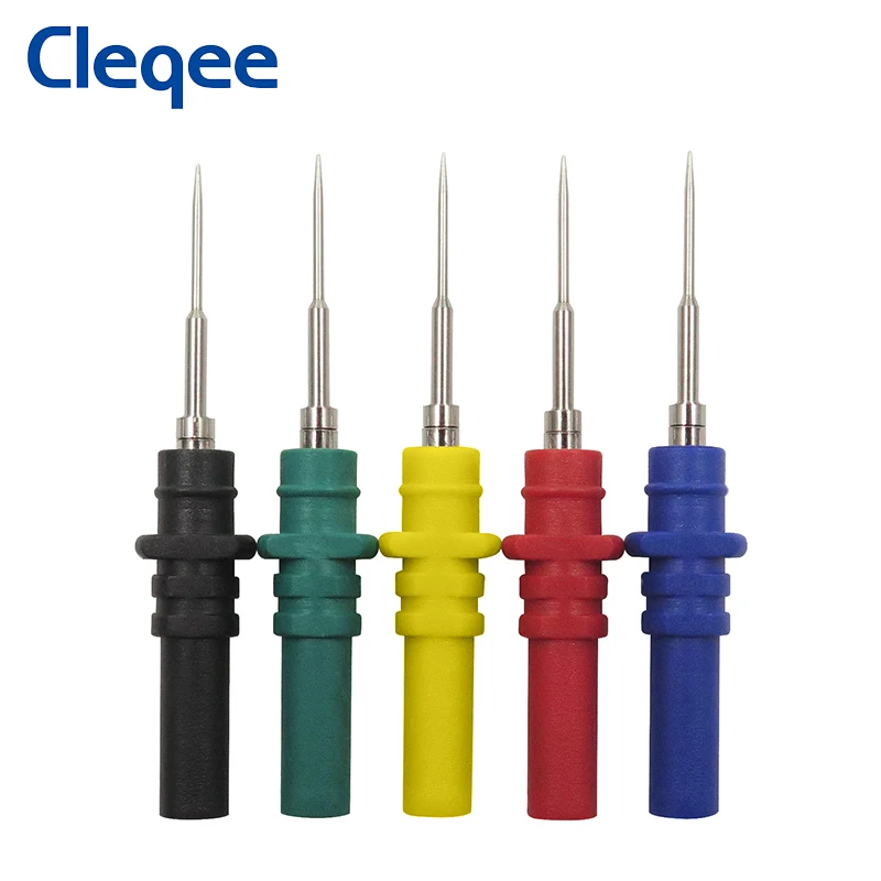 Cleqee P8002 HT307 Needle Back Test Probe Pin Screw Auto Diagnostic Test Handheld Oscilloscope Set Acupuncture Repair Tool