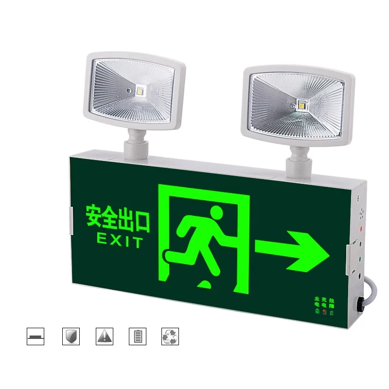 

Multi-functional Emergency Double Head Direction Indicator Luminous Traffic Warning LED Light