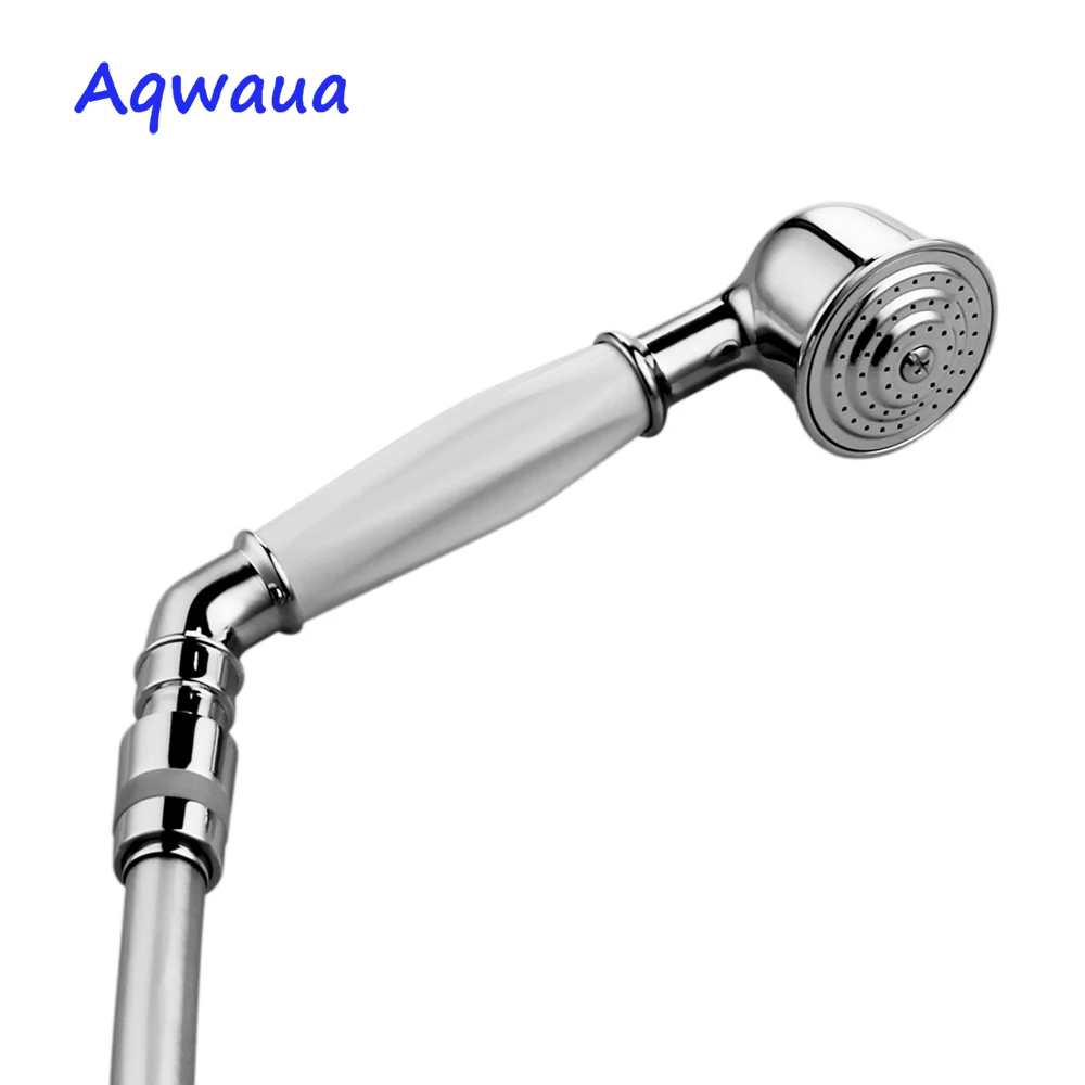 Aqwaua Shower Head Bathtub Bathroom Sprayer Water Saving Hand shower Single Function Accessories For Bathroom