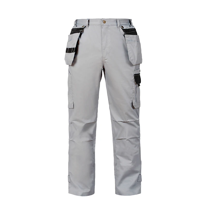 

High Quality Polyester Cotton Cargo Pants Men for Work Summer Lightweight Work Cargo Long Pants with Multi Pockets