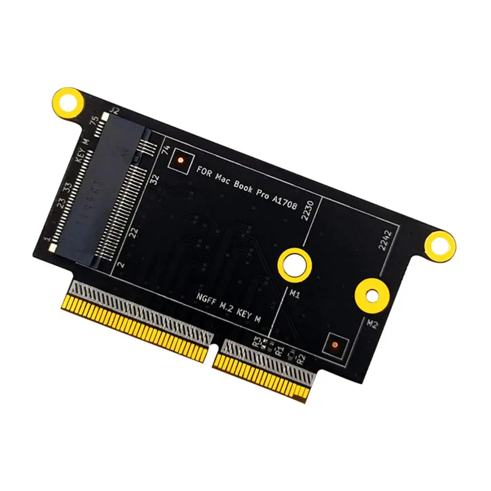 

PCB M.2 NVMe SSD Solid State Disk Adapter Converter Card for Mac.Book Pro A1708