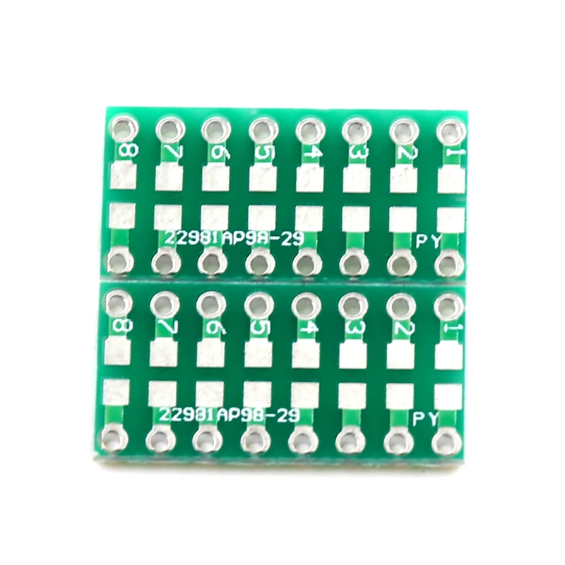 10pcs 0805 0603 0402  to DIP Transfer Board DIP Pin Board Pitch Adapter