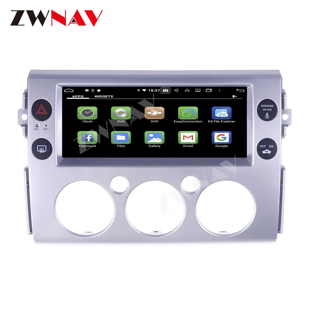 2 din IPS touch screen Android 10.0 Car Multimedia player For Toyota FJ Cruiser 2007-2018 car BT audio stereo GPS navi head unit