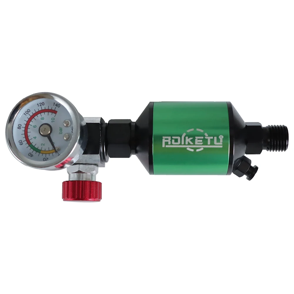 Separatore olio-acqua filtro aria pistola a spruzzo pneumatica regolatore di pressione manometro valvola di controllo accessori per utensili pneumatici