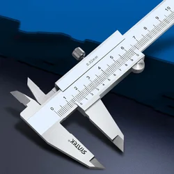 0.02mm Stainless Steel Vernier Caliper 0-150-200mm Industrial Grade High Precision Vernier Caliper Measuring Tool