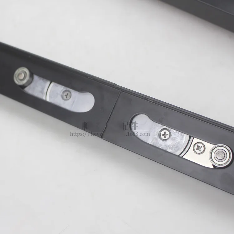 Acessórios de ferragem de mesa dobrável multifuncional retrátil mesa de jantar mesa lateral armário de vinho guia escondido trilho invisível c
