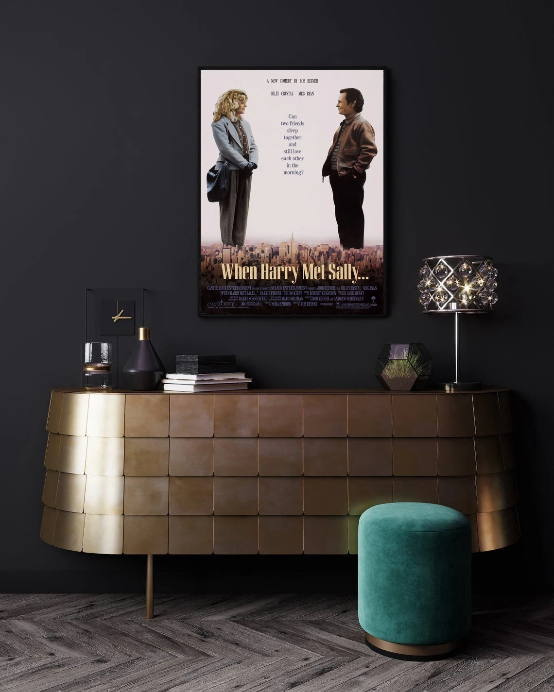 عندما يلتقي هاري سالي ملصق الفيلم يغطي قماش الفن صور مطبوعة الملصقات الكلاسيكية والشعبية ديكور المنزل لوحات الحائط