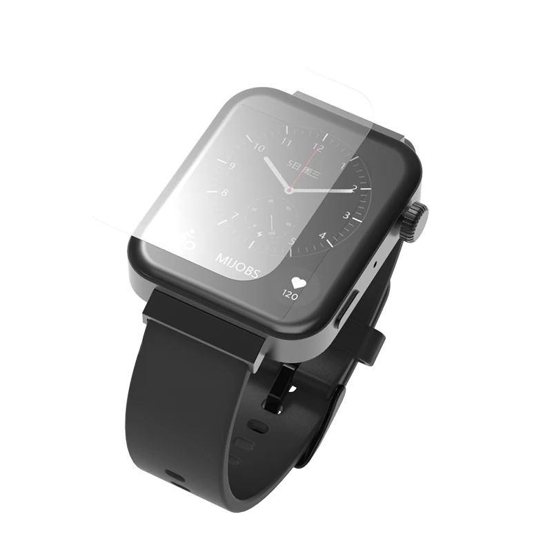 화면 보호기 샤오미 시계 소프트 TPU 보호 필름 샤오미 미 스마트 워치 밴드, 초박형 스크래치 방지 필름