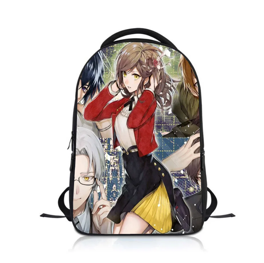 Anime Mystic Messenger Studenten Rucksack Schule Tasche Kinder Cartoon Rucksack Jungen Mädchen Rucksack Kinder Bookbag Satchel