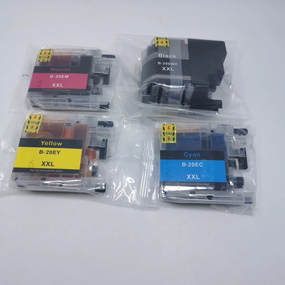 Compatible LC20E LC 20E LC20EXXL Ink Cartridge for Brother MFC-J5920DW MFC-J985DW/J985DWXL