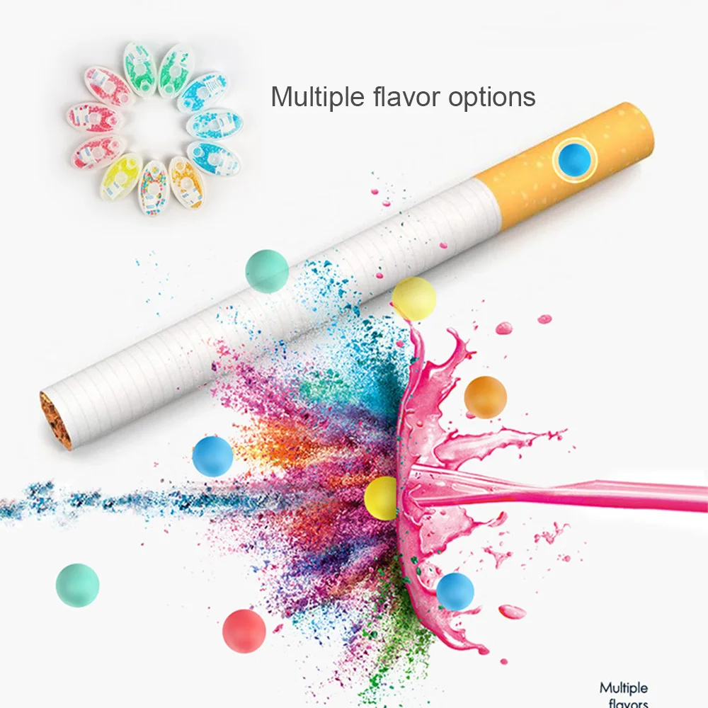 100 PCS Mix Fruit Tobacco Pops Beads Ice Mint Menthol Capsule Explosion Burst Beads Disposable Cigarette Accessories Tools Gifts