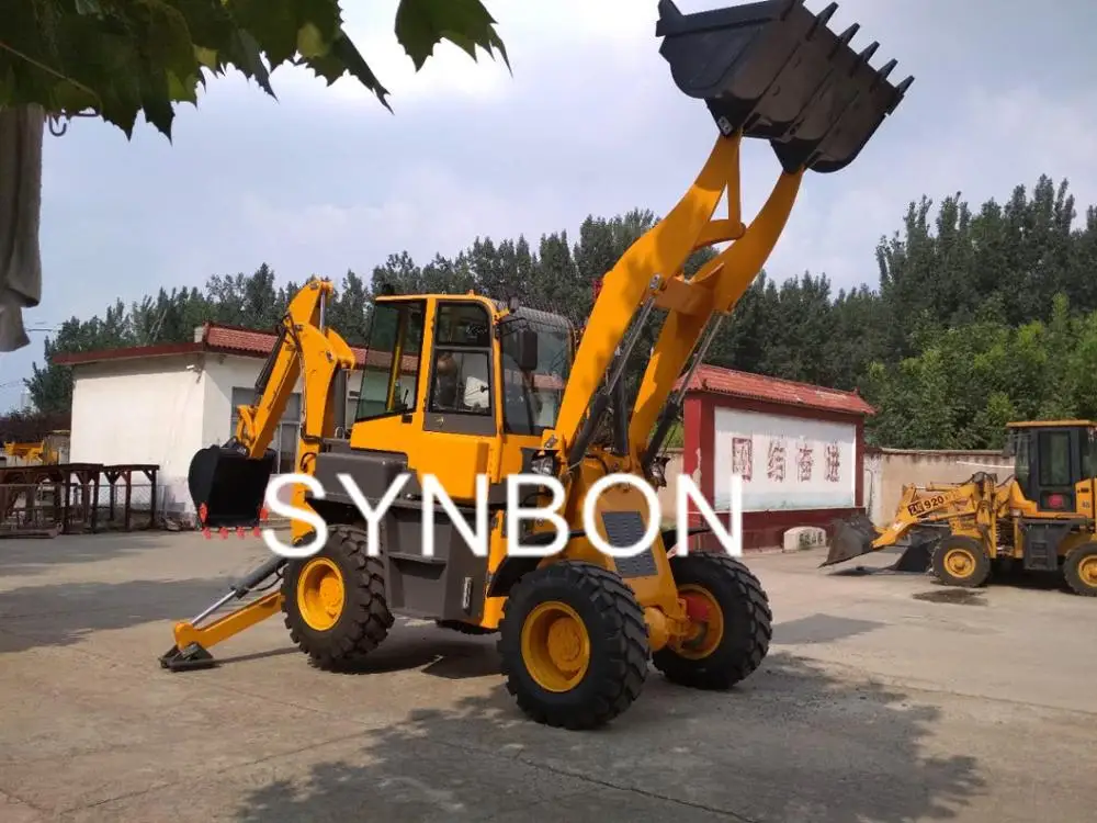 SYNBON 2020 SY746   Agricultural backhoe loader Garden Mini backhoe tractor Mini tractor ,mini loader backhoe  mini excavator