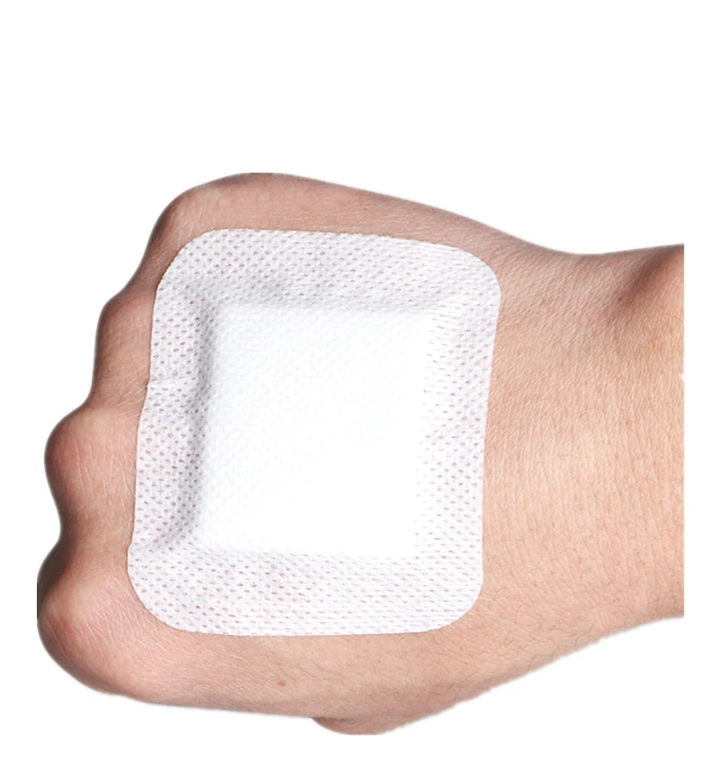 20Pieces 6cmx7cm/7cmx9cm Medical Self-adhesive Non-woven Wound Dressing Large Size Hypoallergenic Band Aid Bandage