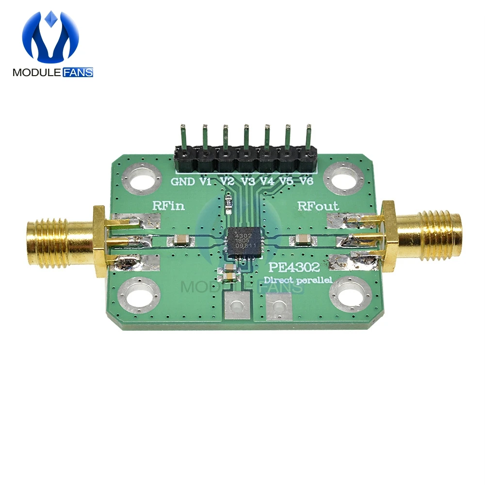 0.5db SMA-female 1MHz~4GHz RF Attenuator Numerical Control Attenuator Module Parallel Immediate Mode NC Attenuator 50 Ohm