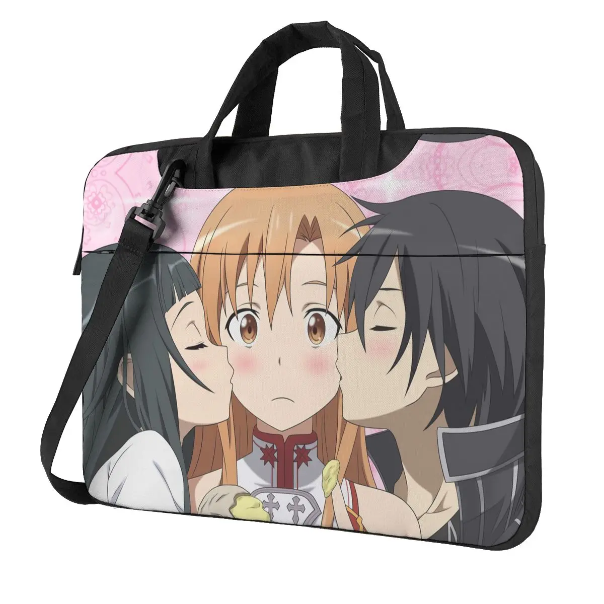 

Anime - Sword Art Online Laptop Bag Case Protective Vintage Computer Bag Bicycle Crossbody Laptop Pouch