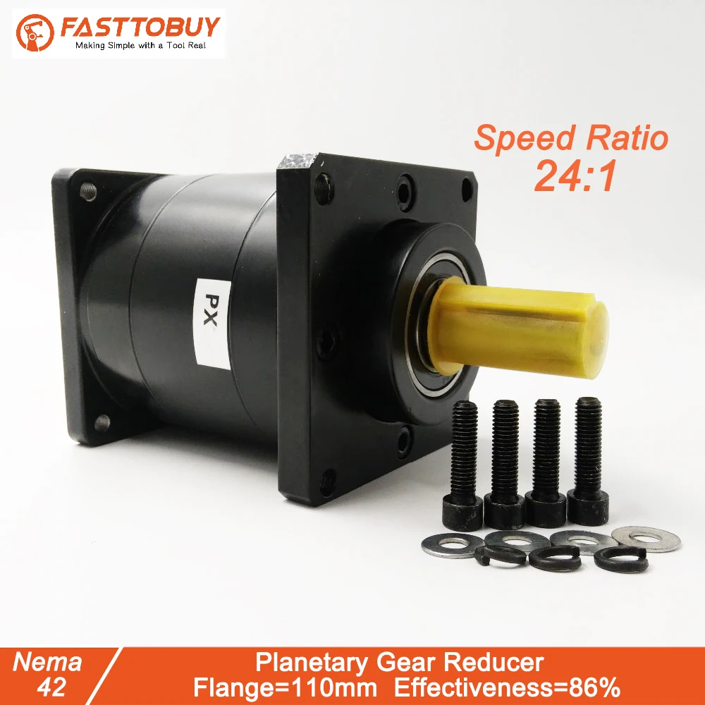 Ratio 24:1 Planetary Reducer Gear Reducer for NEMA42 Motor Speed Gearbox