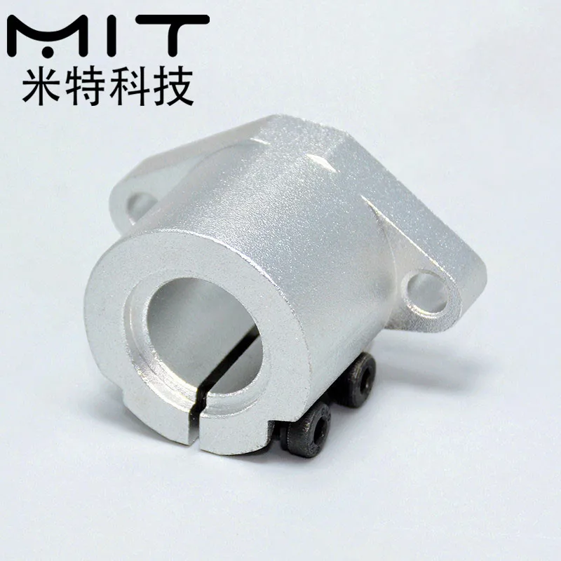 factory price  Flanged Connector Clamps Tube Supports With Mounting Holes Base Plate Tube Connector Joints Sensor Holders