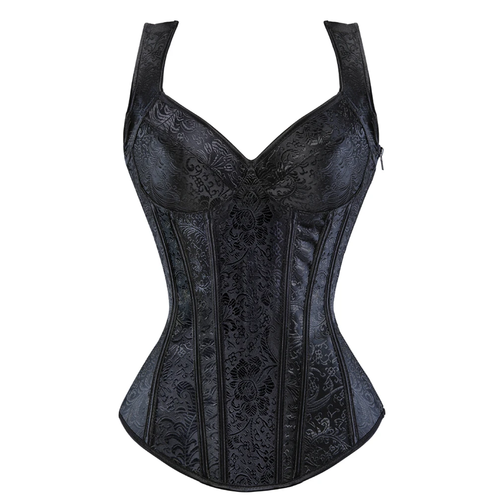 Corset Mujer Corgested Bustier Top with Cups Sexy Lingerie with Straps Body Shapewear Women Basque Costume Women's Underwear