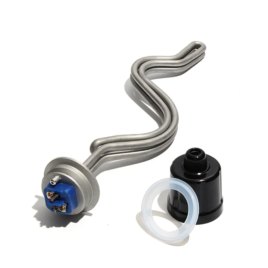 

Погружной нагреватель BSP/DN25, резьба 304SUS, 1 дюйм, 2-дюймовый нагревательный элемент с тройным зажимом для пивоваренного оборудования, 240 В, 4,5 кВт/5,5 кВт/6,5 кВт