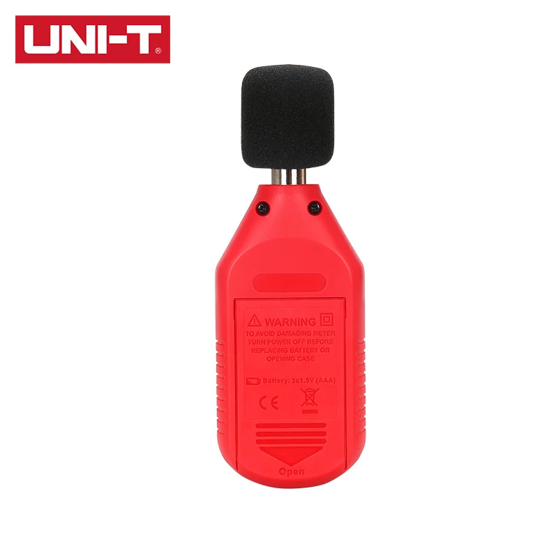 UNI-T UT353 Mini-Geräuschtester, Miniatur-Kondensatormikrofon, Erfassungstechnologie, Bandpass-Technologie, Netzwerk-Design