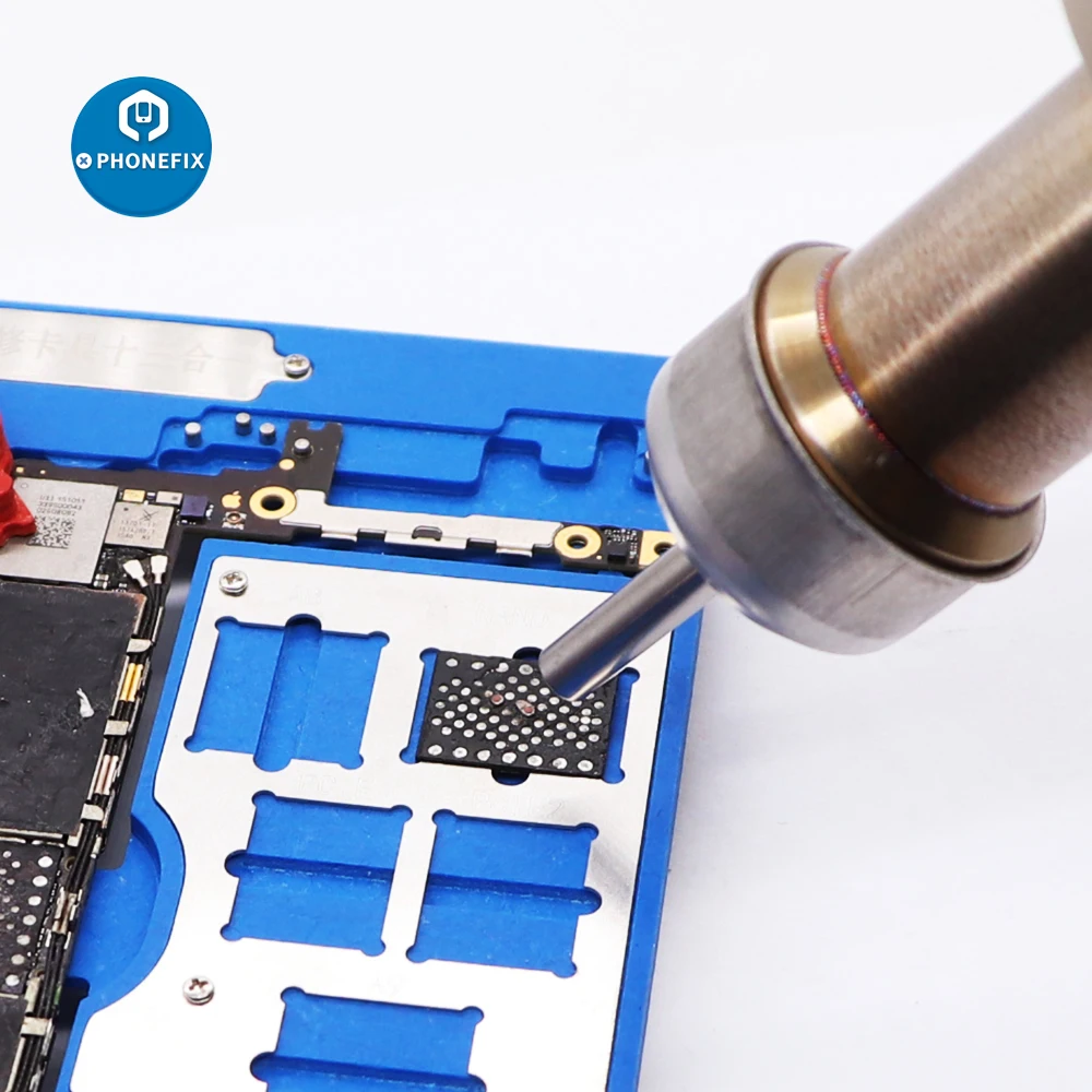 ATTEN ST-862D Hot Air Soldering Station Resisting Nozzle 5/8/12mm Straight Spiral Heat Sleeves Mouth Replace for ST-862D Station