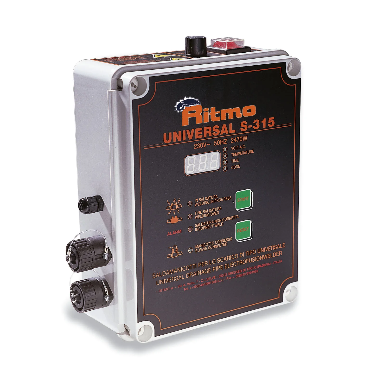 Hdpe pipe electric fusion welder for 32-160mm butt fusion SIPHON tube